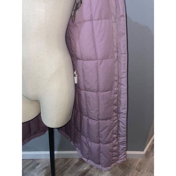 Down Crest Women’s Vintage Long Down Winter Coat size 4 Lavender - Picture 10 of 14